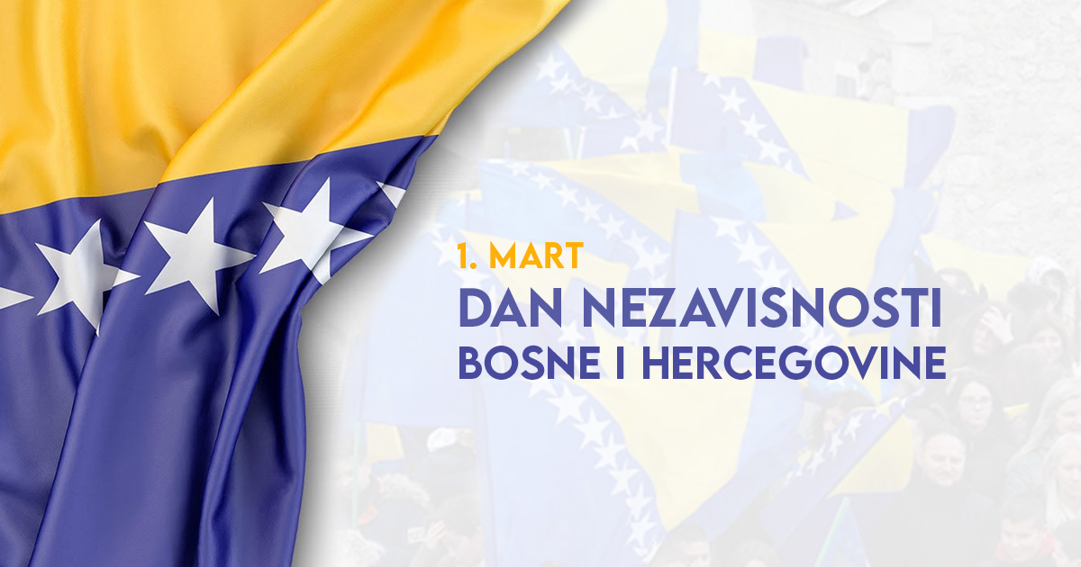 1. mart Dan nezavisnosti BiH - ŽELJEZNIČKI ŠKOLSKI CENTAR